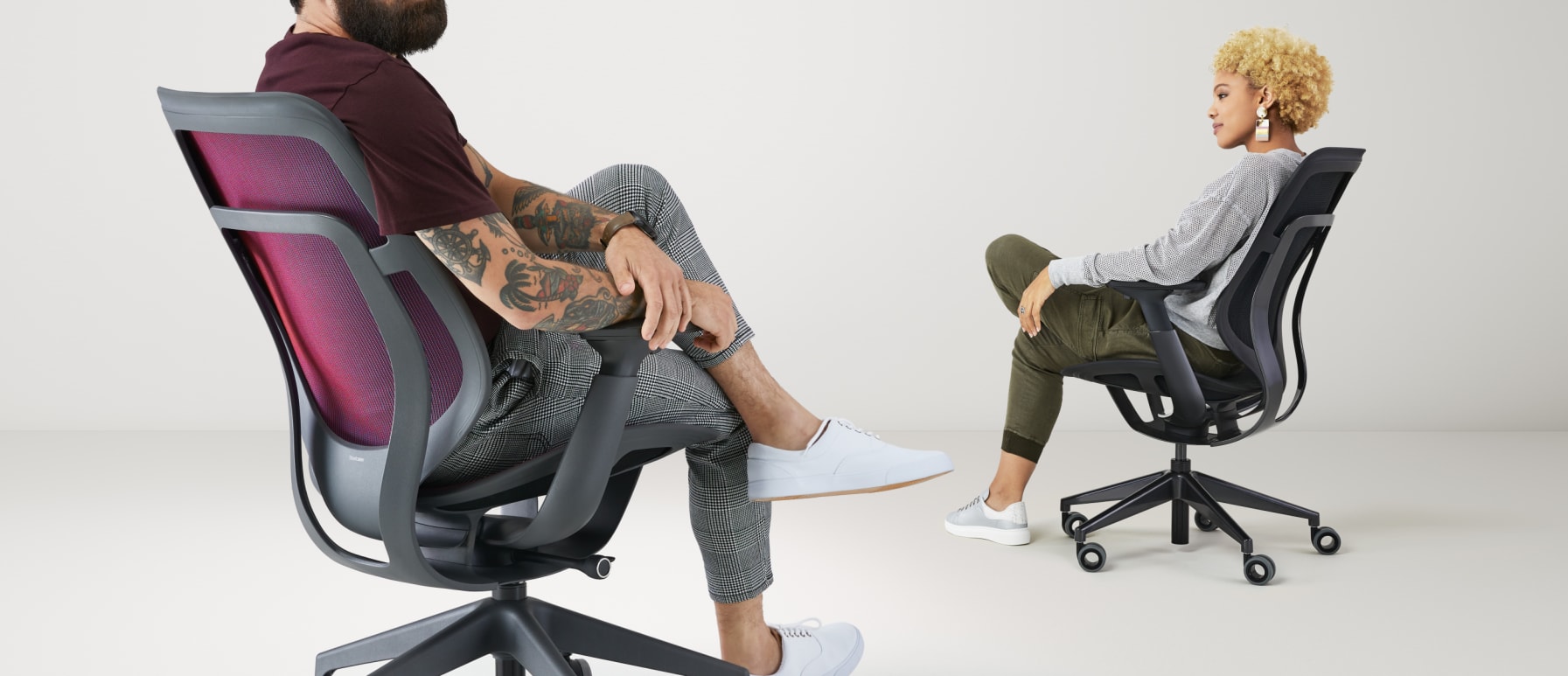 The Design of Karman Mesh Chairs Steelcase