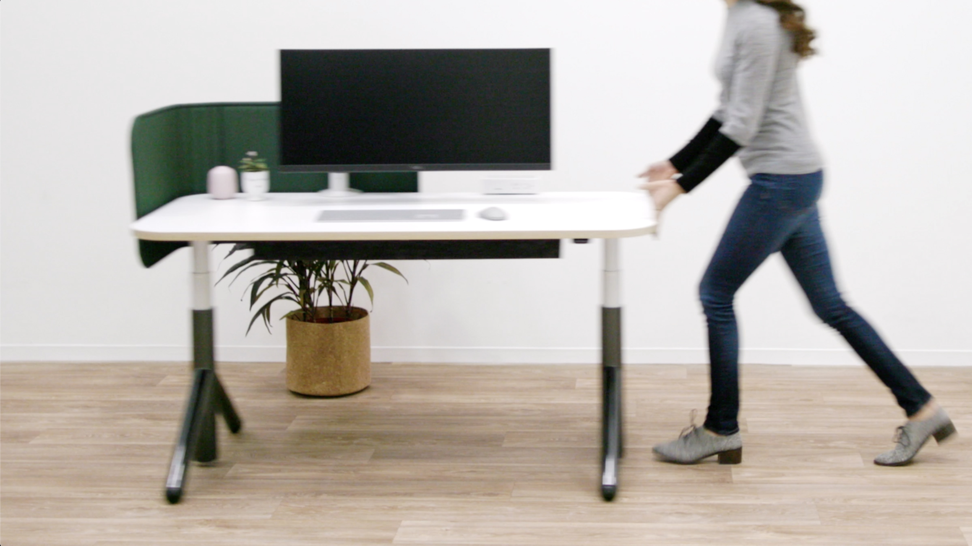 eureka ergonomic height adjustable standing desk converter